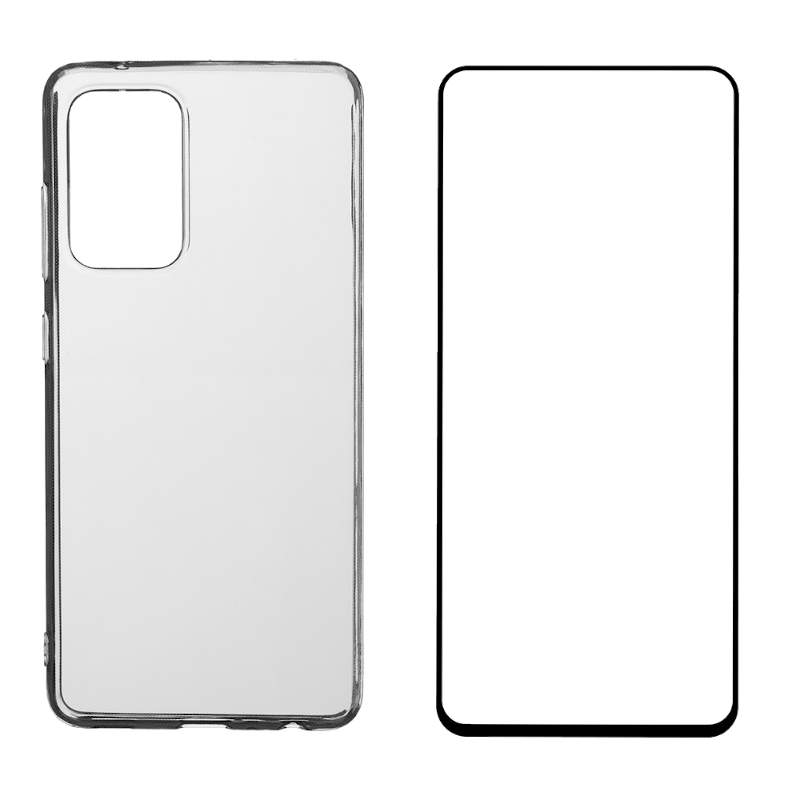 Zestaw WG Etui Azzaro + Szklo do Samsung A52