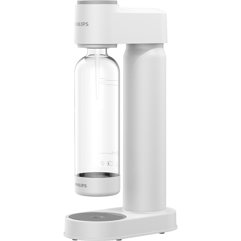 Philips Saturator Do Wody Gozero biały front lewy skos 1