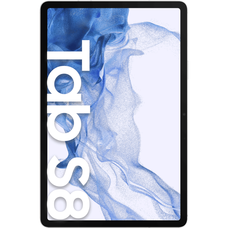 Samsung Galaxy Tab S8 5G srebrny front 1