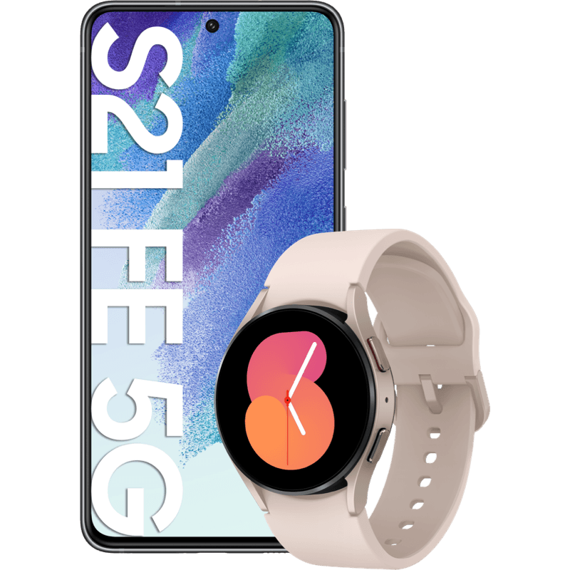 Samsung Galaxy S21 FE 5G + Samsung Galaxy Watch5 40mm eSIM cena, dane ...