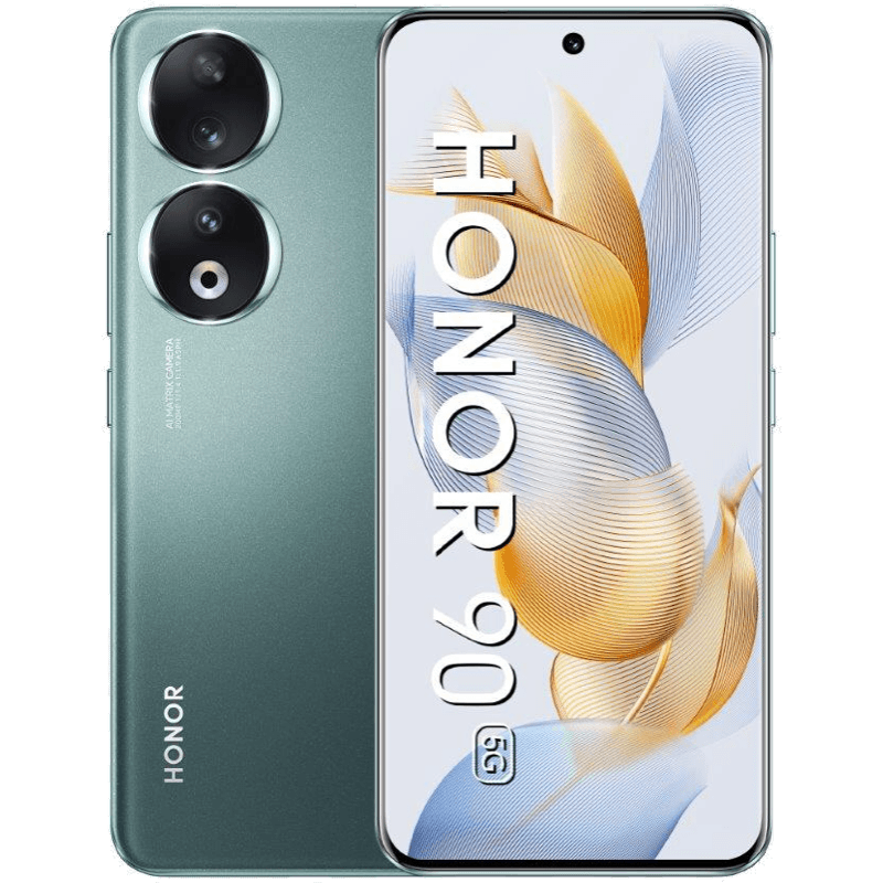 HONOR 90 5G zielony front i tyl