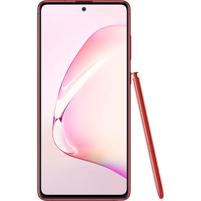 Samsung Galaxy Note 10 Lite Aura Red Front