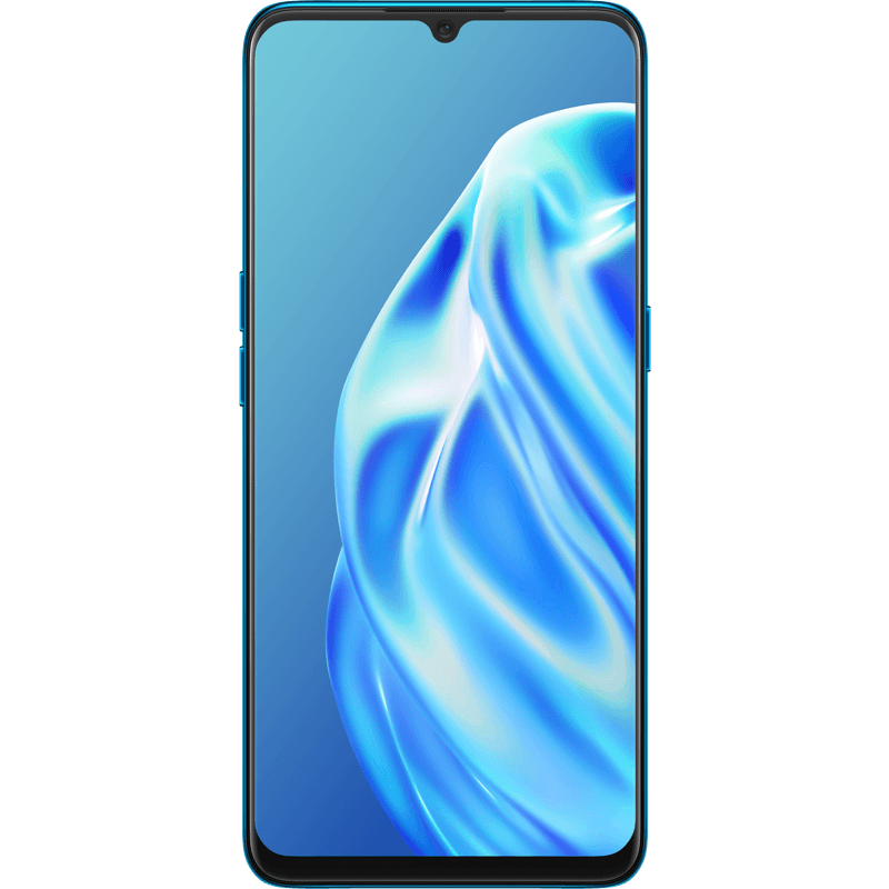 OPPO A91 niebieski front