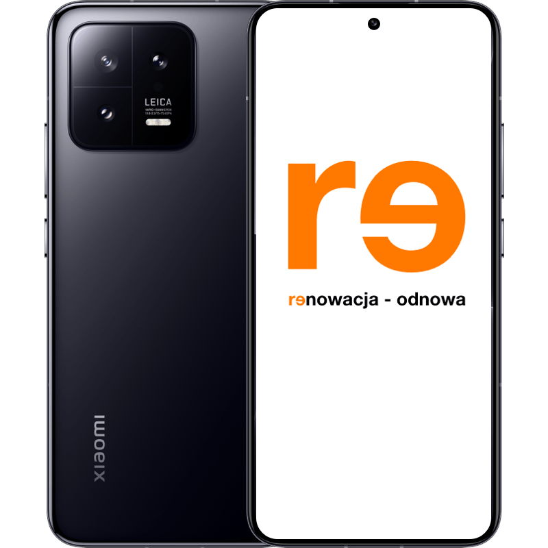 Xiaomi 13 5G 8/256GB eSIM czarny - odnowiony