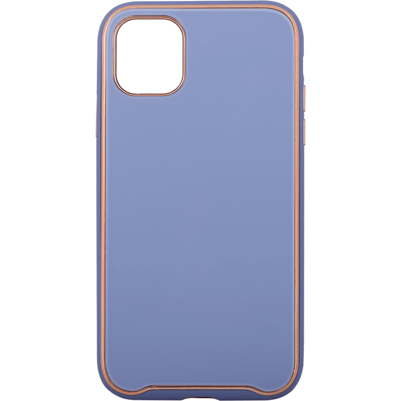 Etui WG GlassCase iPhone 12 / 12 Pro fioletowe