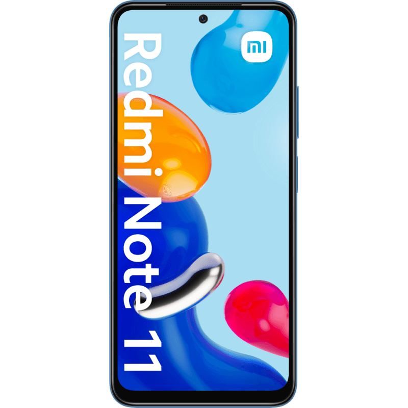 Xiaomi Redmi Note 11 blekitny front