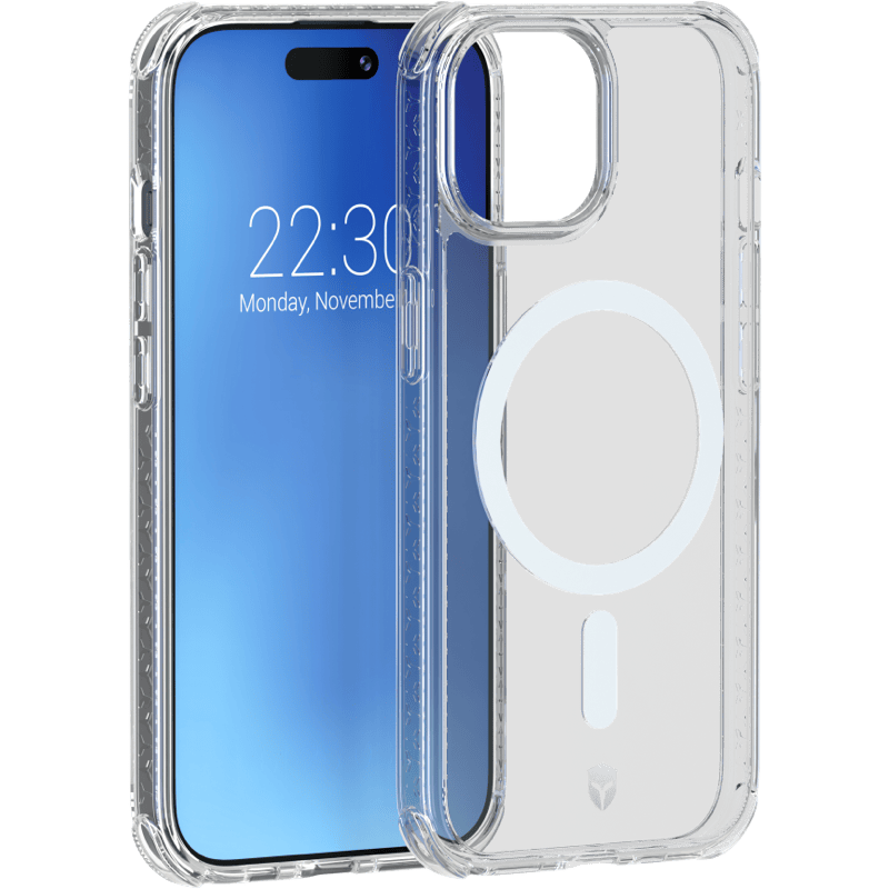 Etui Force Case AIR MAGSAFE iPhone 15 Plus transparentne BB