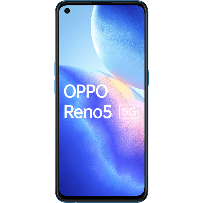 OPPO Reno5 5G niebieski front