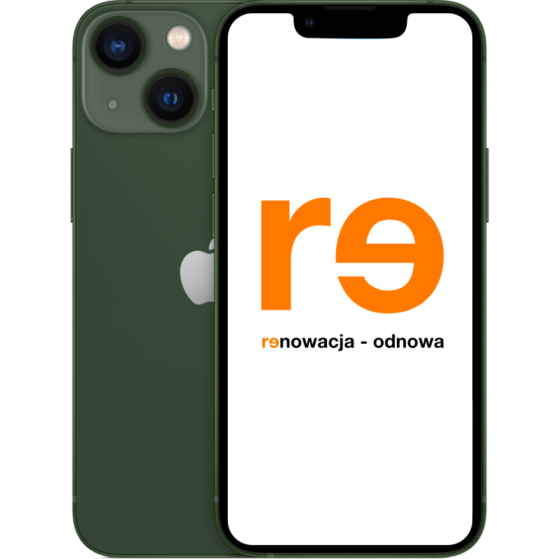 iPhone 13 mini 5G zielony - odnowiony