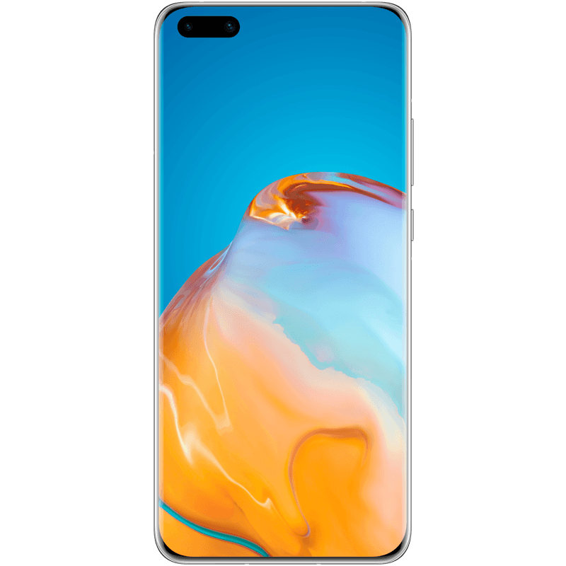 Huawei P40 Pro bialy front
