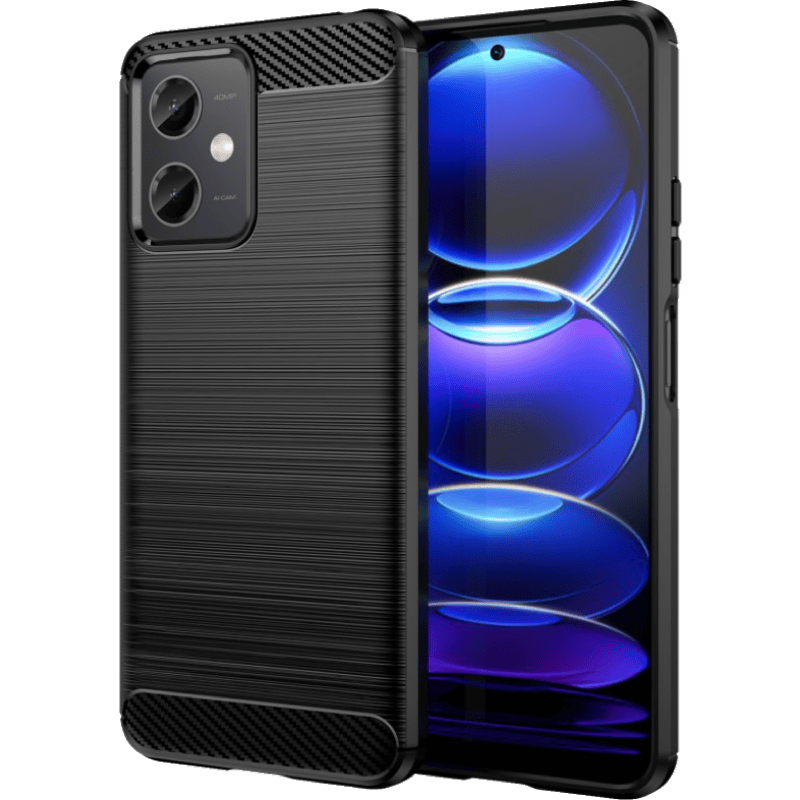 Etui WG Carbon do Xiaomi Redmi 13C, czarne