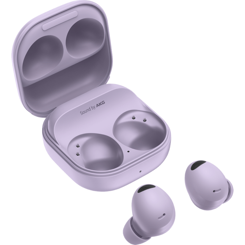 Samsung Galaxy Buds2 Pro lawendowe skos