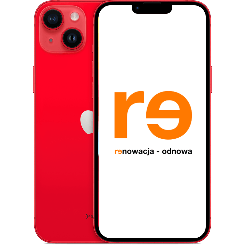 iPhone 14 Plus - outlet czerwony front