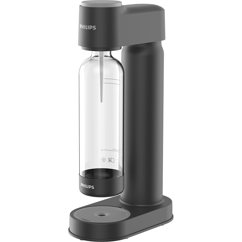 Philips Saturator Do Wody Gozero czarny front lewy skos 1