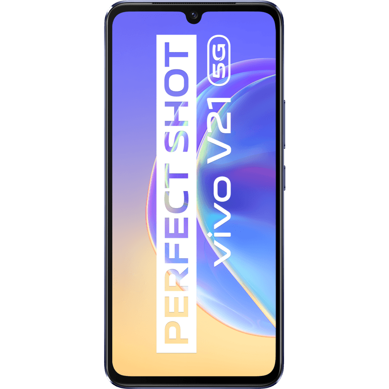 vivo V21 granatowy front