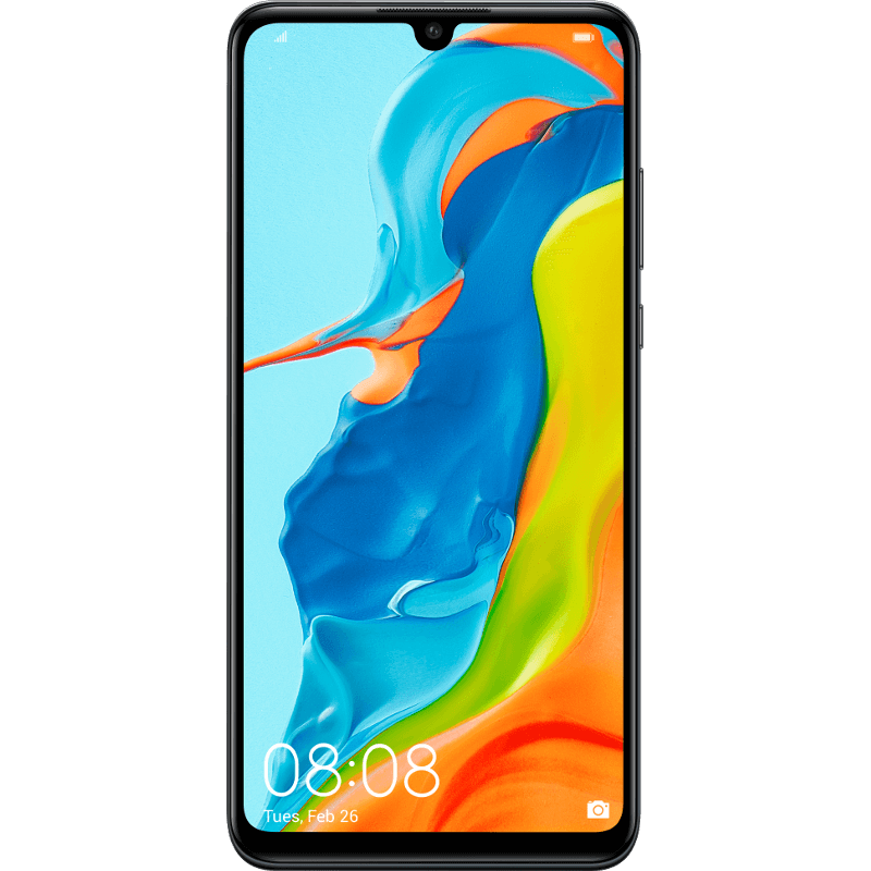 Huawei P30 Lite czarny front