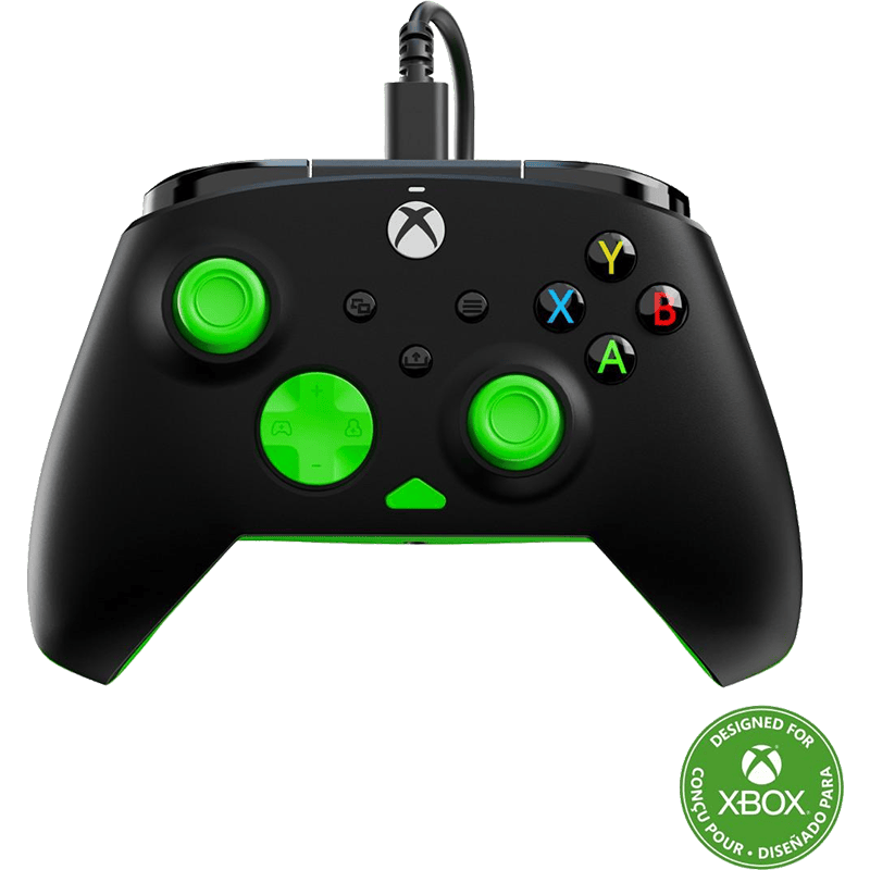 Pad Do Xbox Series Rematch Core czarny od góry z logo