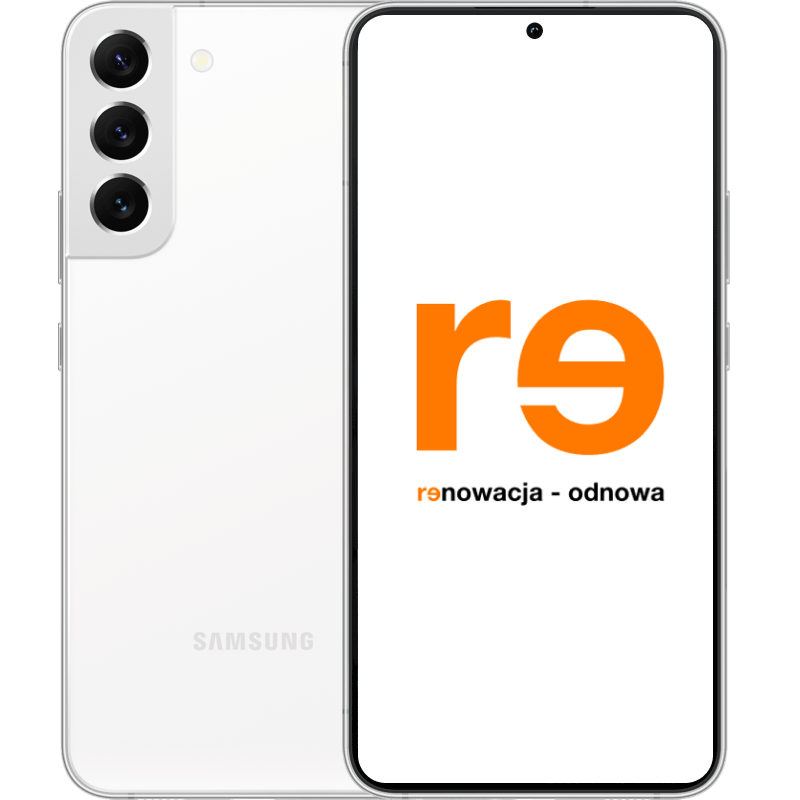 Samsung Galaxy S22+ 5G - outlet biały front