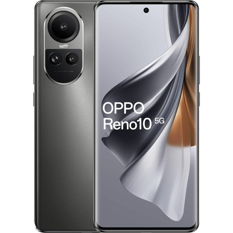 OPPO Reno10 5G szary front