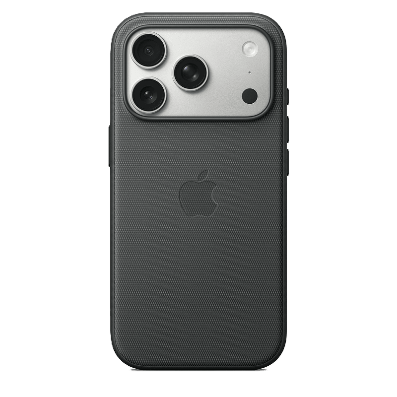 Etui iPhone 17 Pro TechWoven Case with MagSafe czarne tył