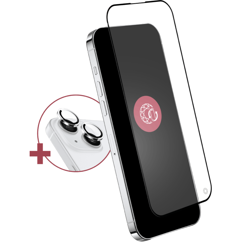 Szkło ochronne Ekran + Kamera Force Glass Original iPhone 16 PLUS BB szkło główne i na kamerę