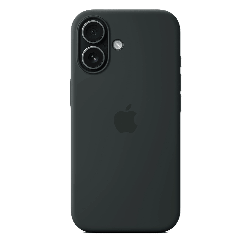 Etui iPhone 17 Silicone Case with MagSafe czarne tył