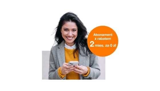 2 mies. abonamentu za&nbsp;0&nbsp;zł i&nbsp;do 8&nbsp;rat za&nbsp;0&nbsp;zł na&nbsp;wybrane smartfony