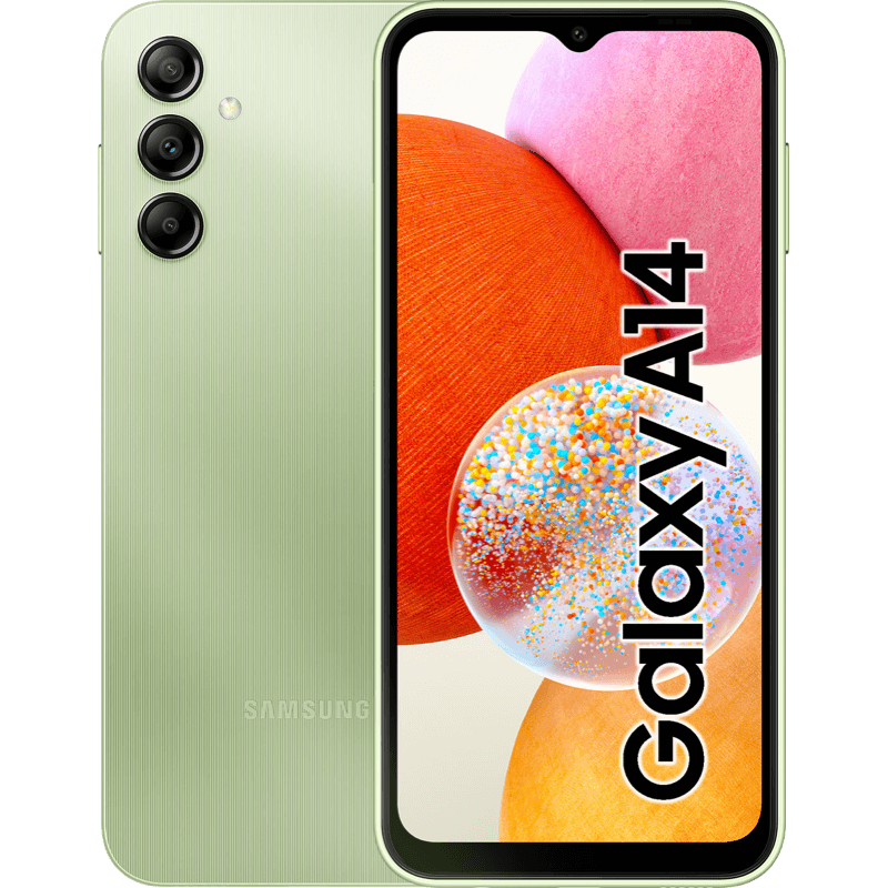 Samsung Galaxy A14 64GB zielony front