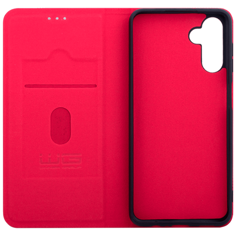 Etui WG Flipbook Duet Samsung Galaxy A27 5G czerwone wnętrze
