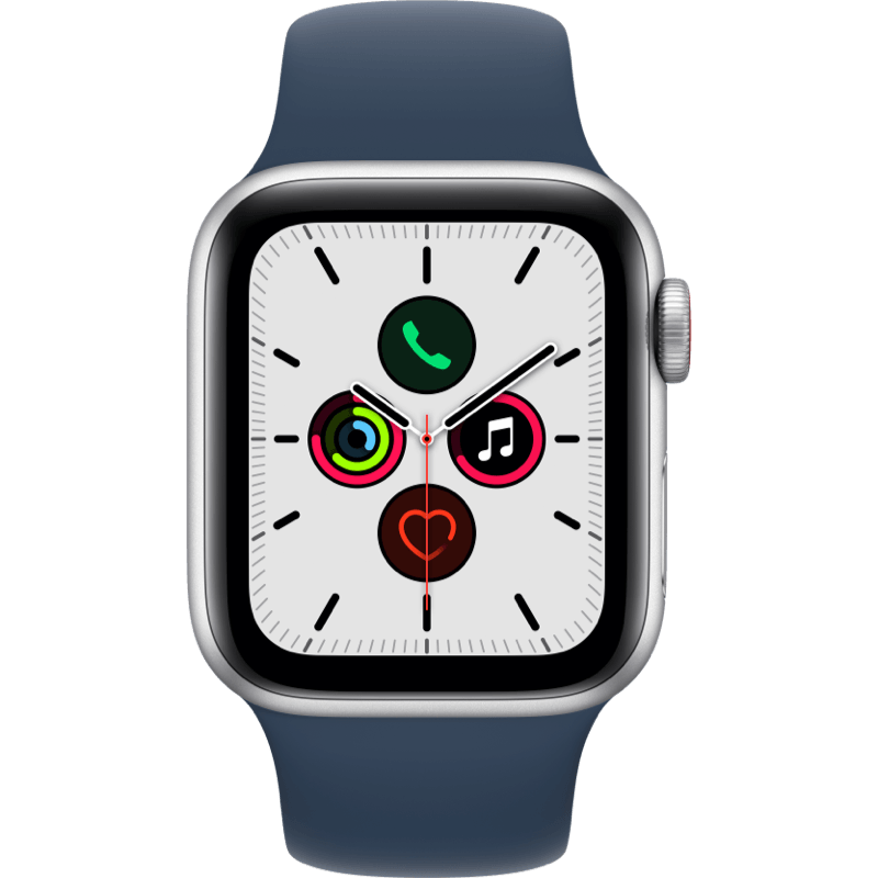 Apple Watch SE 40mm srebrny band front
