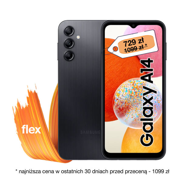 Samsung Galaxy A14 64GB w wyjątkowej cenie!
