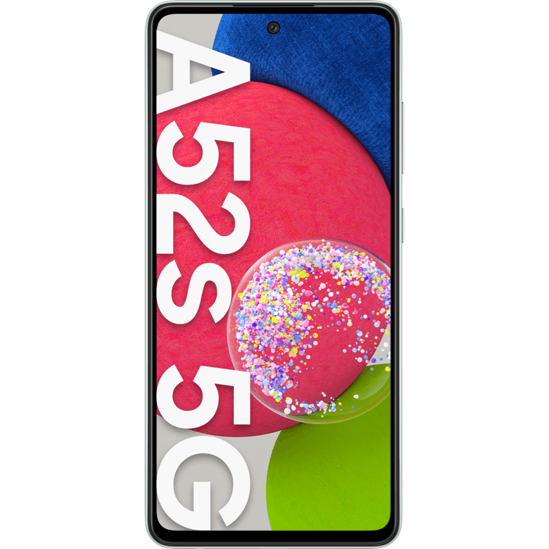 Samsung Galaxy A52s 5G mietowy front