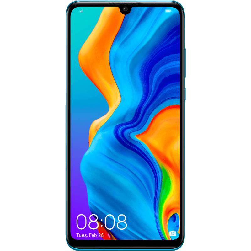 Huawei P30 Lite niebieski front