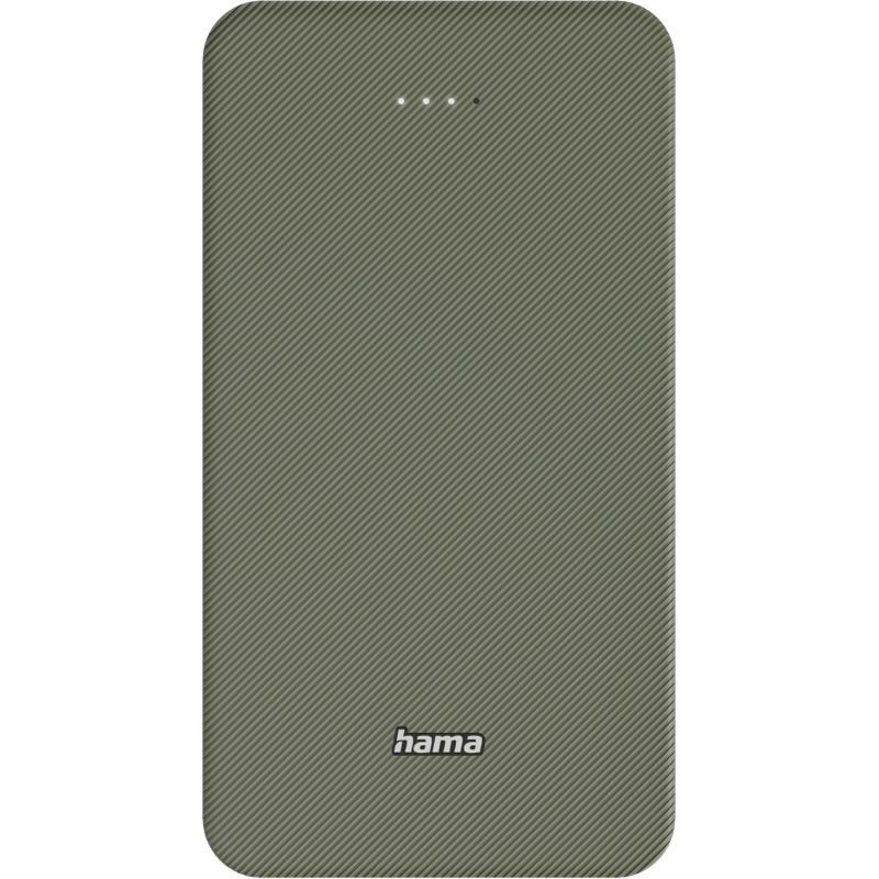 Hama power bank color 20000 mAh zielony front