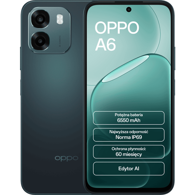 OPPO A6 4G 6/256GB Ciemnozielony