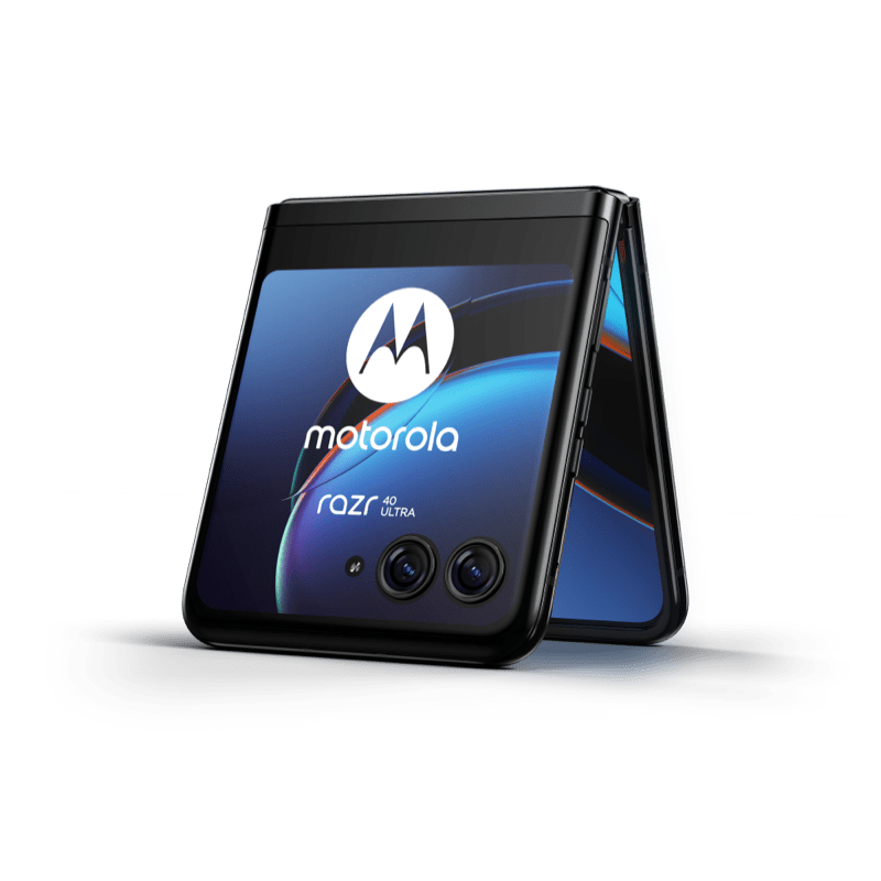 Motorola razr 40 ultra 5G 256GB czarny front skos