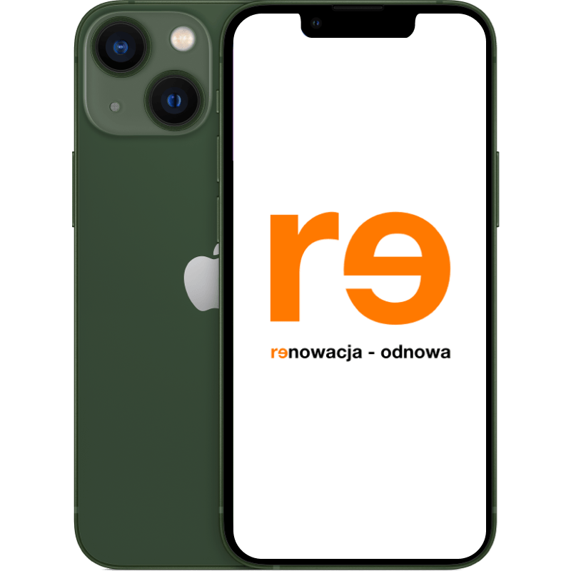 iPhone 13 mini 5G - outlet zielony front