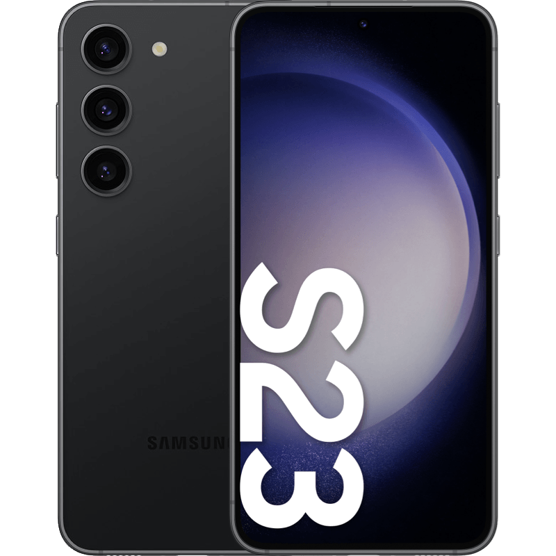 Samsung Galaxy S23 5G czarny front 2