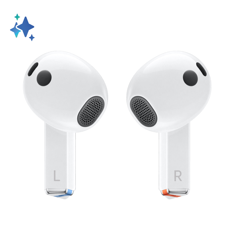 Samsung Galaxy Buds3 ホワイト Słuchawki Samsung Galaxy Buds3 białe | AB Foto