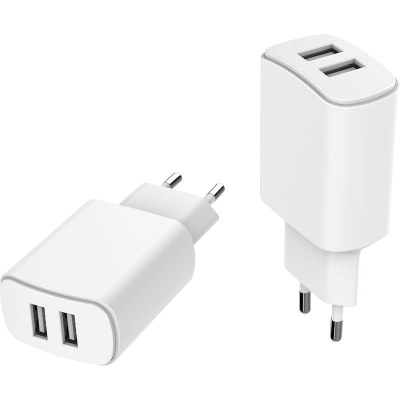 Ładowarka sieciowa JUST GREEN 2x USB A  4.8A
