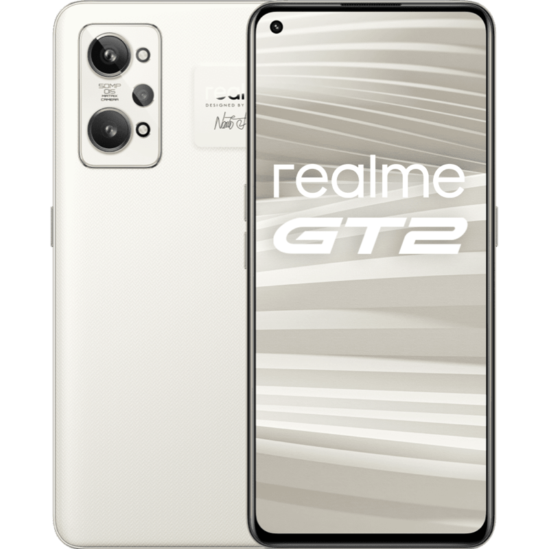 realme GT2 bialy front