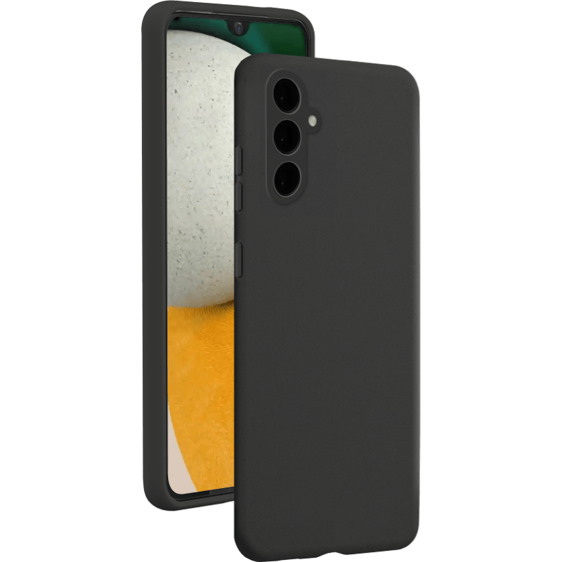 Etui soft touch Bigben Samsung Galaxy A15 BB czarne front ogółem