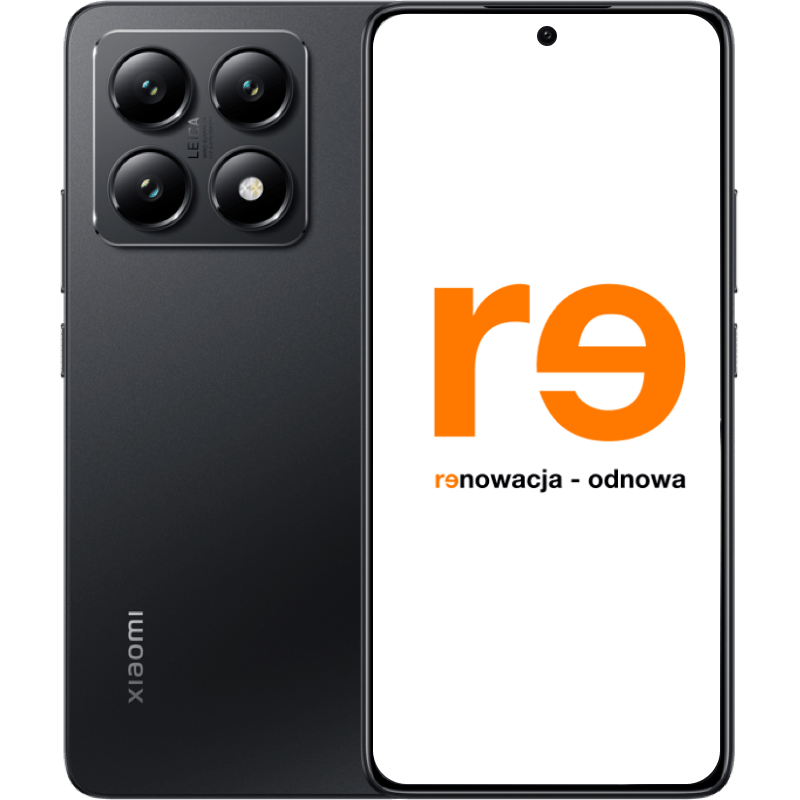 Xiaomi 14T 5G 12/256 GB - outlet czarny front