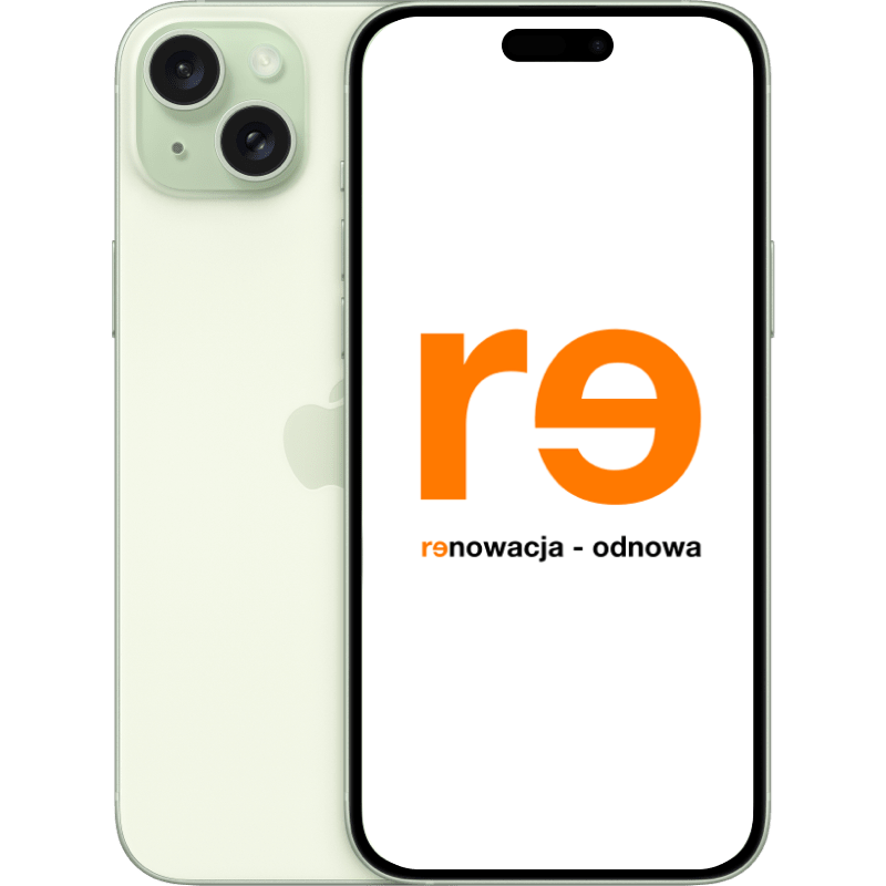 iPhone 15 Plus 5G - outlet zielony front