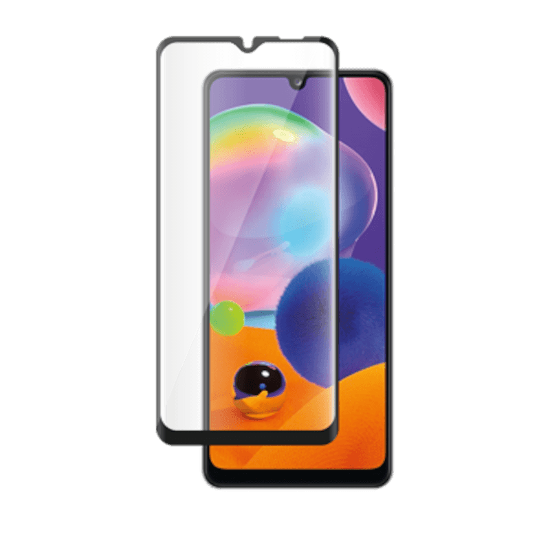 Szkło ochronne 2.5D Oppo A15 czarne Bigben