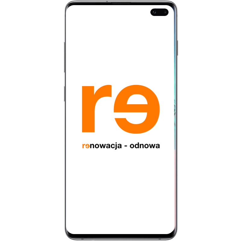 Samsung Galaxy S10+ Odnowiony Recommerce Klasa A+ bialy front