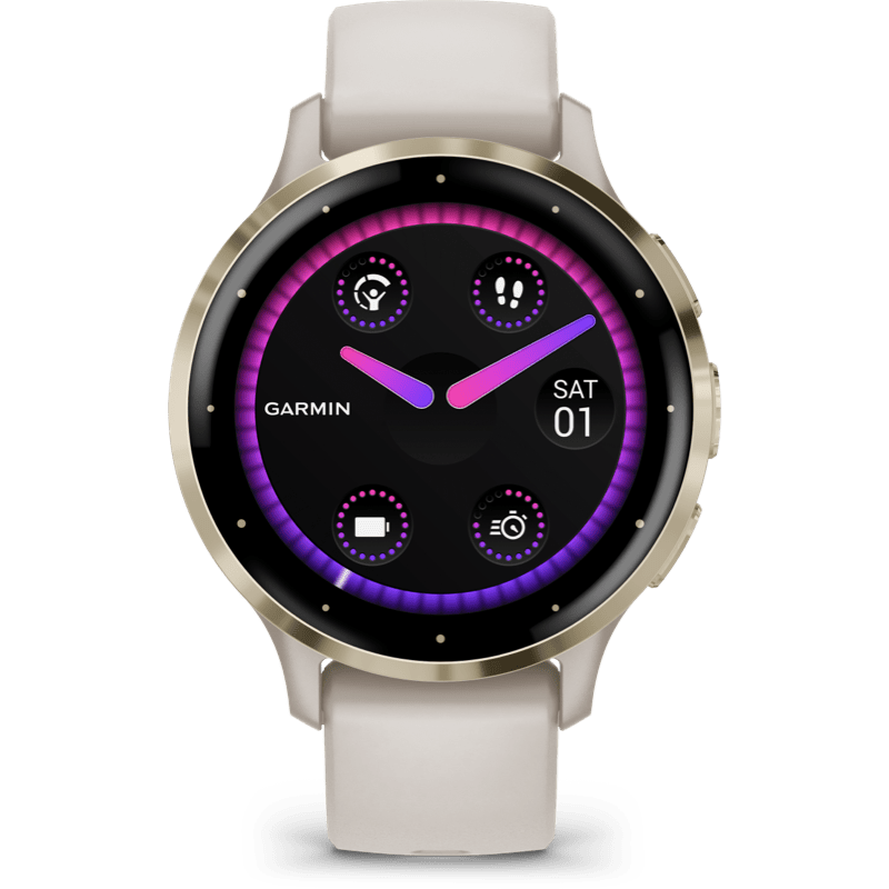 Garmin Venu 3S zloty front