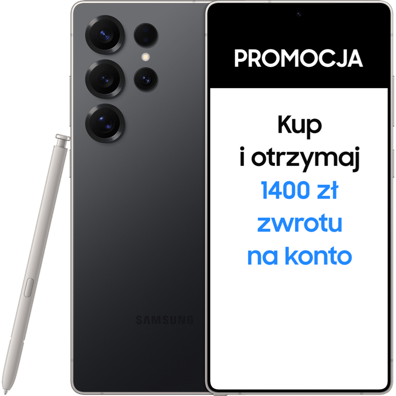 Samsung Galaxy S25 Ultra 5G czarny promocja