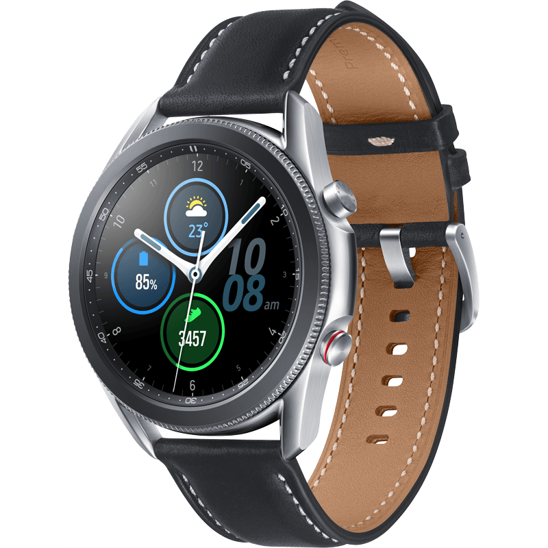 Samsung Galaxy Watch Active 3 45mm srebrny lewy