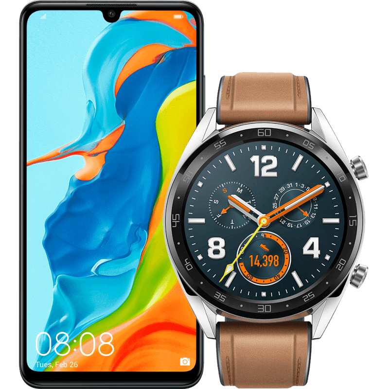 samsung gear sport huawei p20 pro